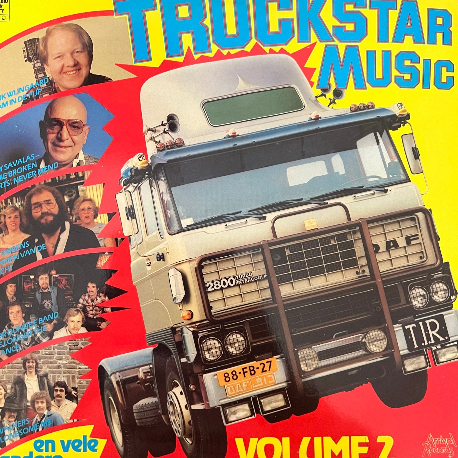 Truckstar Music Volume 2 - Diverse Artiesten LP, Cd's en Dvd's, Ophalen of Verzenden, Gebruikt, 12 inch