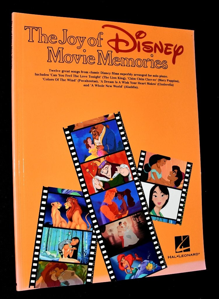 The Joy Of Disney Movie Memories - Arranged For Solo Piano, Muziek en Instrumenten, Klassiek, Ophalen of Verzenden, Zo goed als nieuw