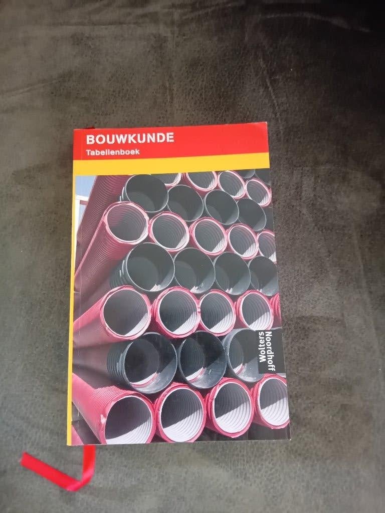 Bouwkunde Tabellenboek, Boeken, Studieboeken en Cursussen, Zo goed als nieuw, Noordhoff Uitgevers, Beta, HBO