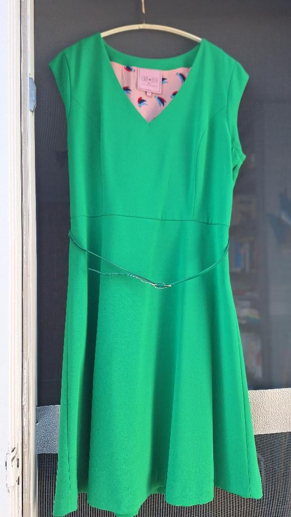 Edith en Ella mooi cocktailjurkje met jasje, Kleding | Dames, Jurken, Maat 38/40 (M), Edith en Ella, Ophalen of Verzenden, Zo goed als nieuw