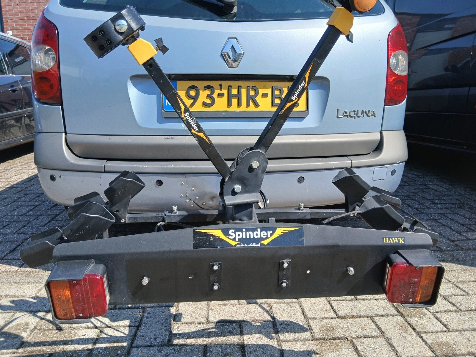 Zeer stabiele E-bike fietdrager, fietsendrager, Ophalen, Zo goed als nieuw, Trekhaakdrager