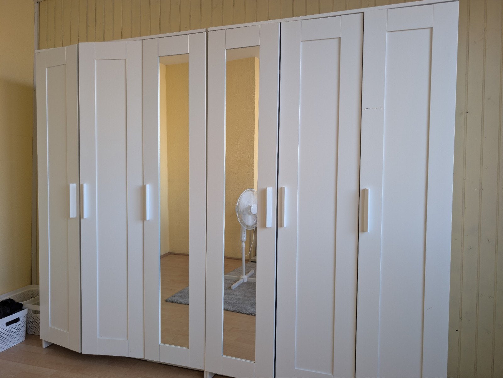 Twee IKEA kledingkasten, Huis en Inrichting, Ophalen, Met deur(en), Gebruikt, 100 tot 150 cm