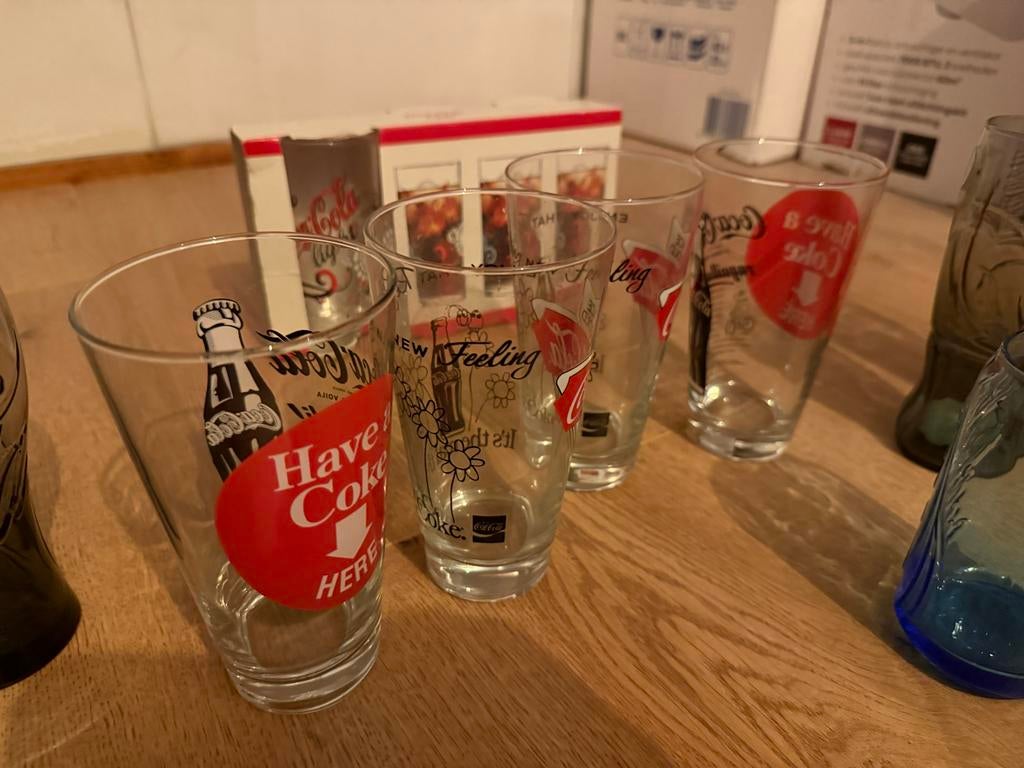 Coca-Cola Glazen Collectie - Diverse Sets, Ophalen, Zo goed als nieuw