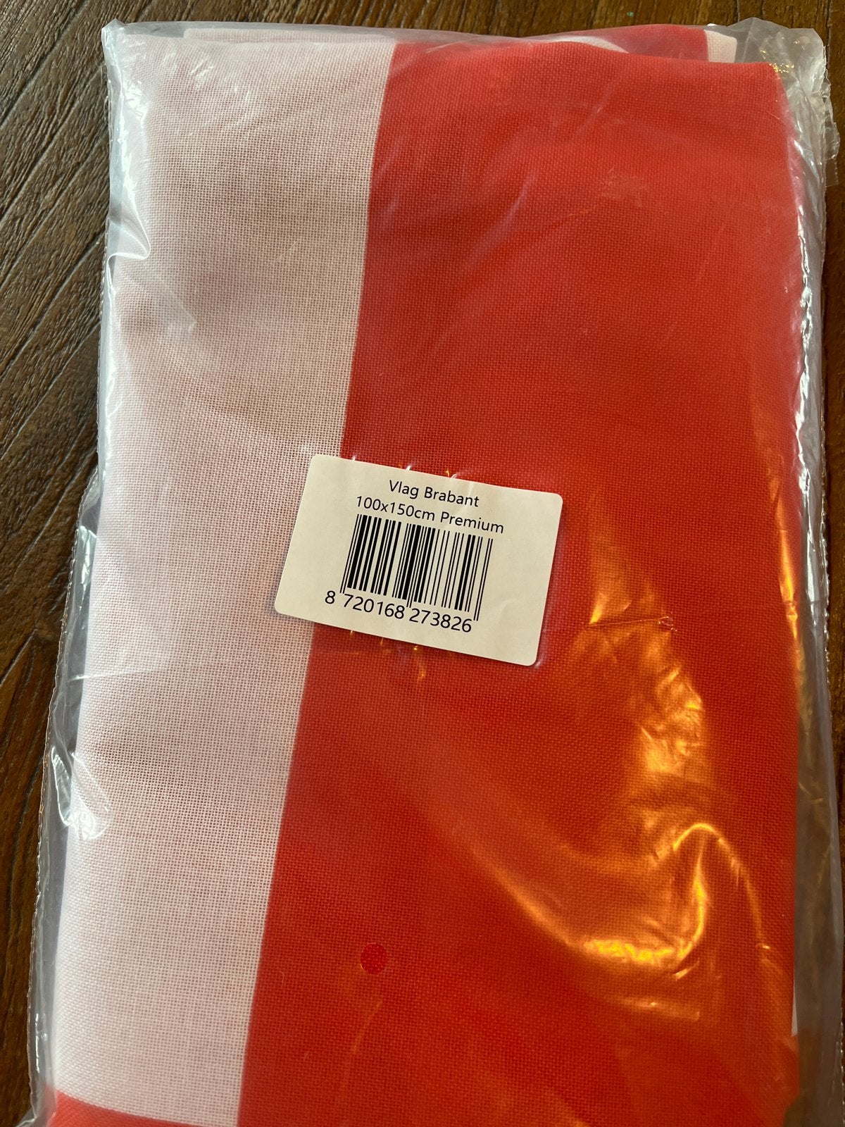 Vlag Brabant nieuw 100x150 cm, Diversen, Vlaggen en Wimpels, Ophalen of Verzenden, Nieuw