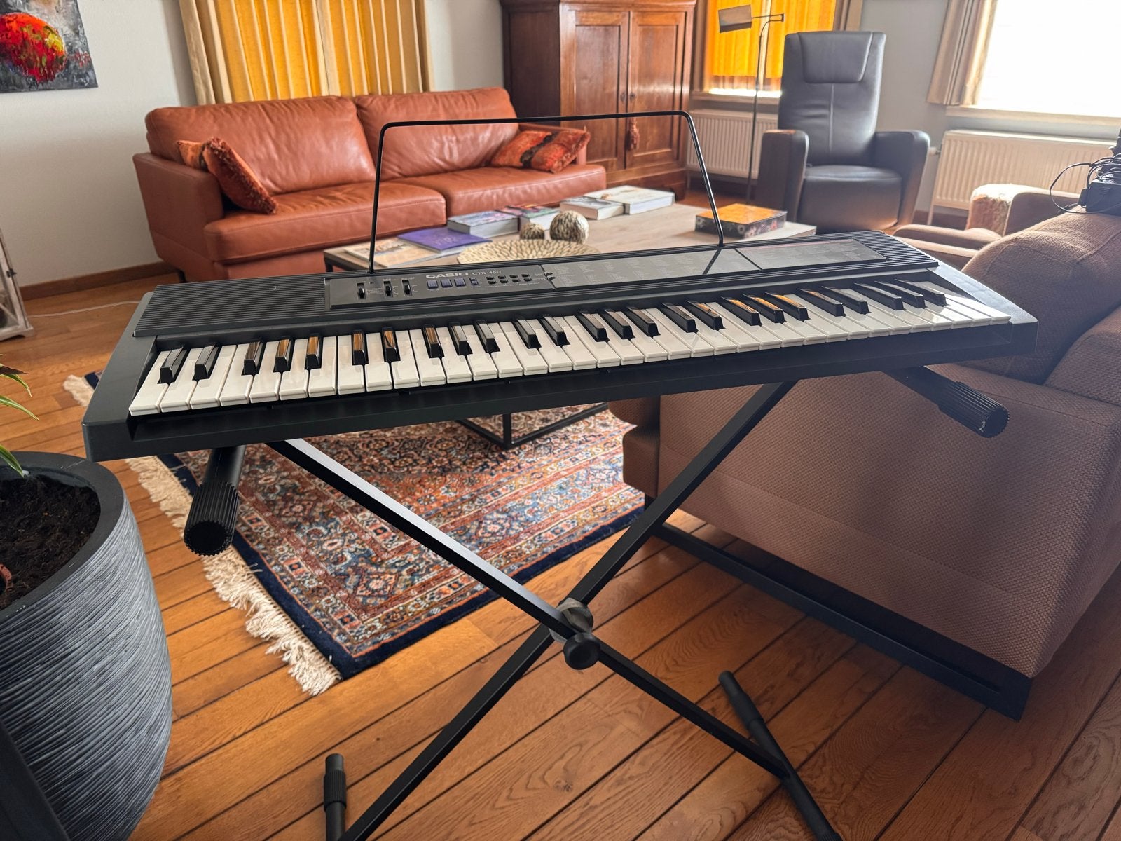 Casio keybord ctk 450, Ophalen