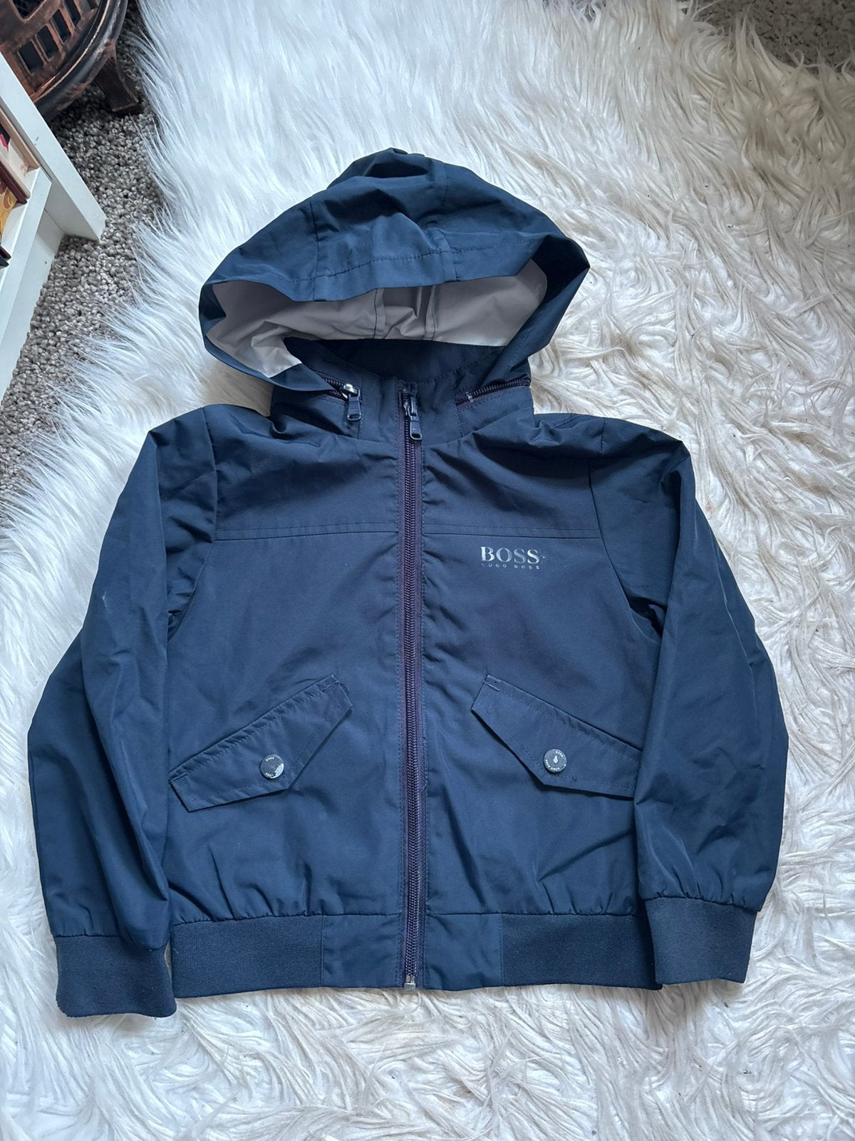 Hugo boss jas maat 104, Ophalen of Verzenden, Gebruikt, Jongen, Jas