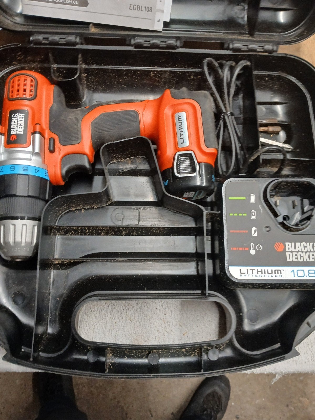 Black & Decker Accu Schroefmachine 10.8V - Nieuwstaat, Doe-het-zelf en Verbouw, Ophalen of Verzenden, Nieuw, Minder dan 400 watt