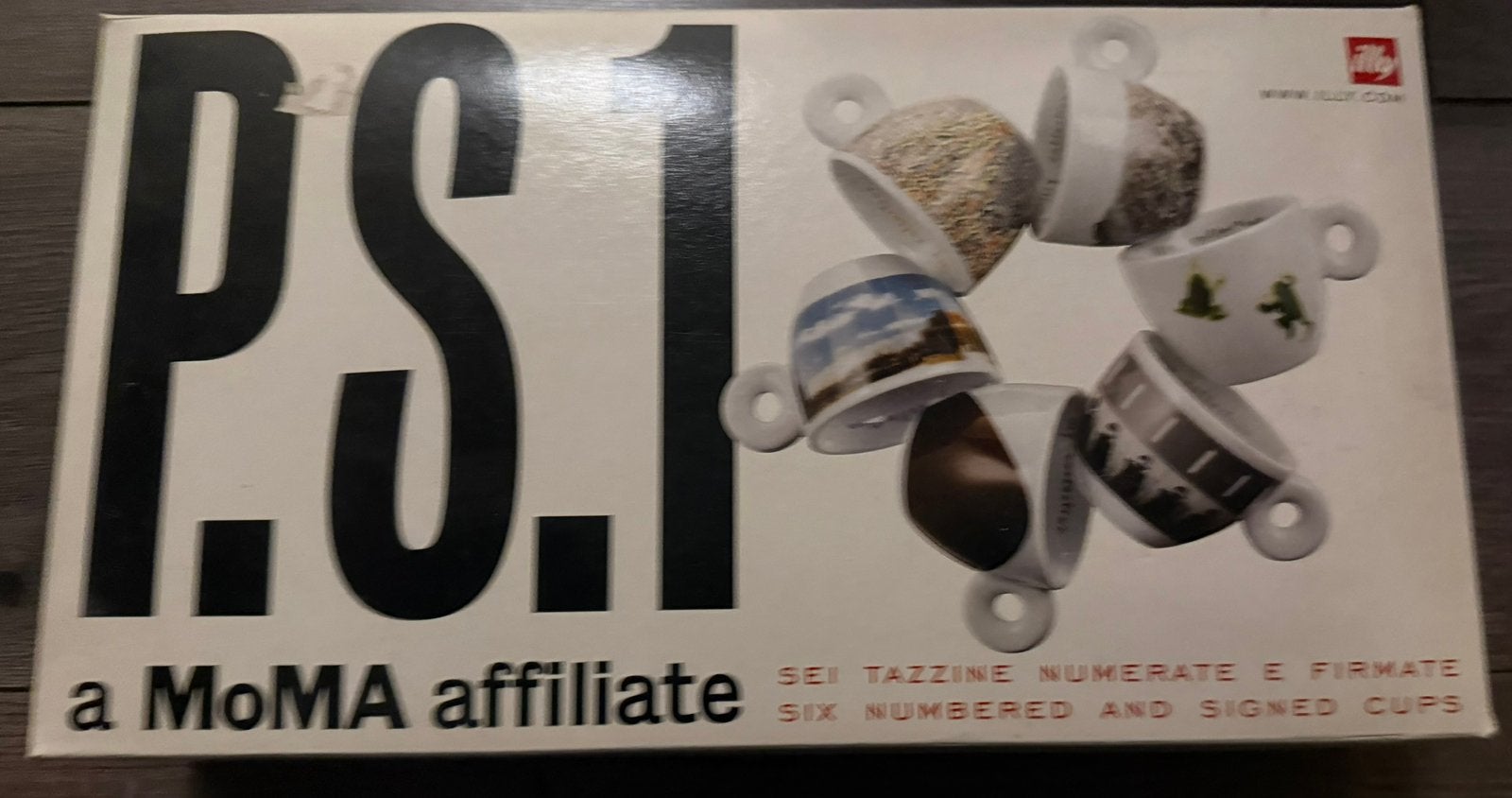 Illy cups P.S.1, Ophalen of Verzenden, Zo goed als nieuw, Illy