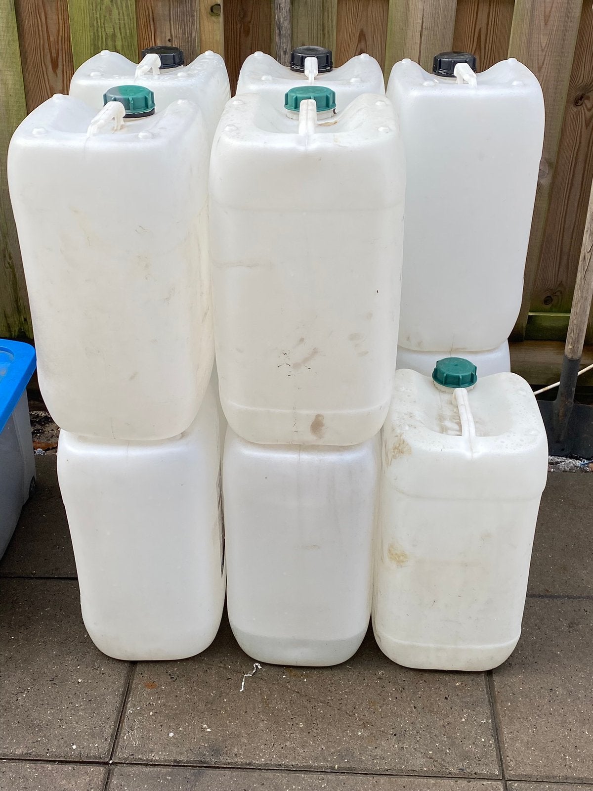 20 liter vaten, Tuin en Terras, Minder dan 75 liter, Ophalen of Verzenden, Zo goed als nieuw