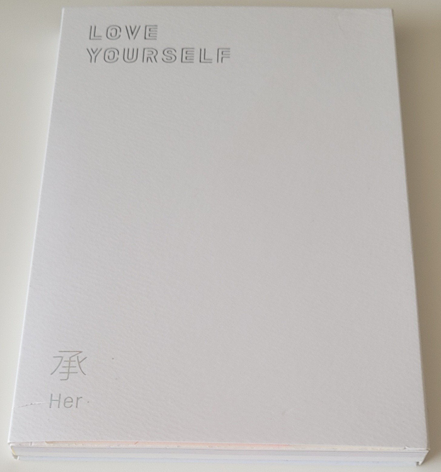 BTS - Love Yourself : Her album (O versie) zonder photocard, Verzenden, Zo goed als nieuw, Cd of Plaat