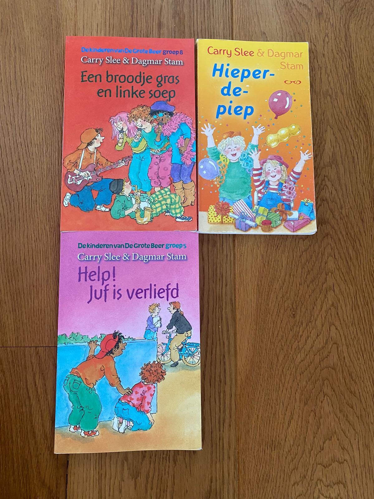 Kinderboeken Carry Slee & Dagmar Stam als nieuw !, Boeken, Ophalen of Verzenden, Zo goed als nieuw, Fictie algemeen