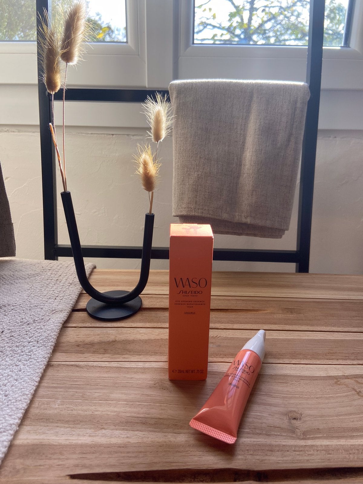 Shiseido Waso Eye opening essence nieuw, Ophalen of Verzenden, Nieuw, Ogen, Verzorging