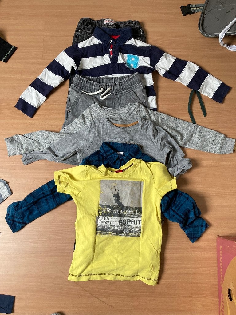 kledingpakket jongens maat 116, Ophalen of Verzenden, Zo goed als nieuw, Maat 116