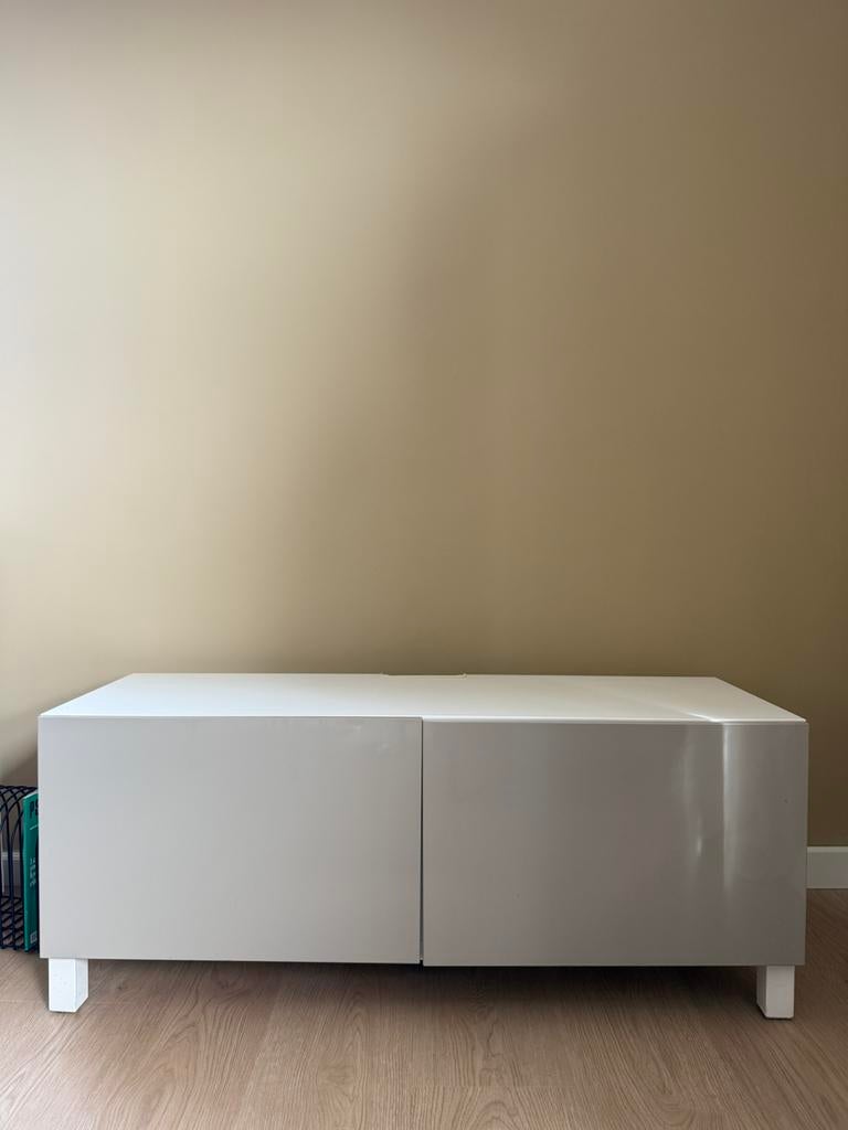 Ikea besta TV meubel, Ophalen, Gebruikt, 100 tot 150 cm, Minder dan 100 cm
