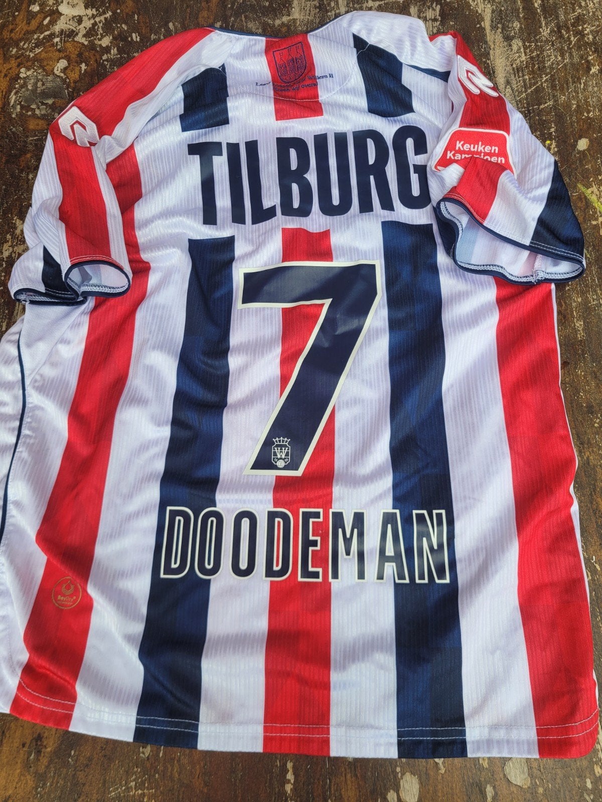 Matchworn shirt Wilem II, Ophalen of Verzenden, Zo goed als nieuw, Willem II, Shirt