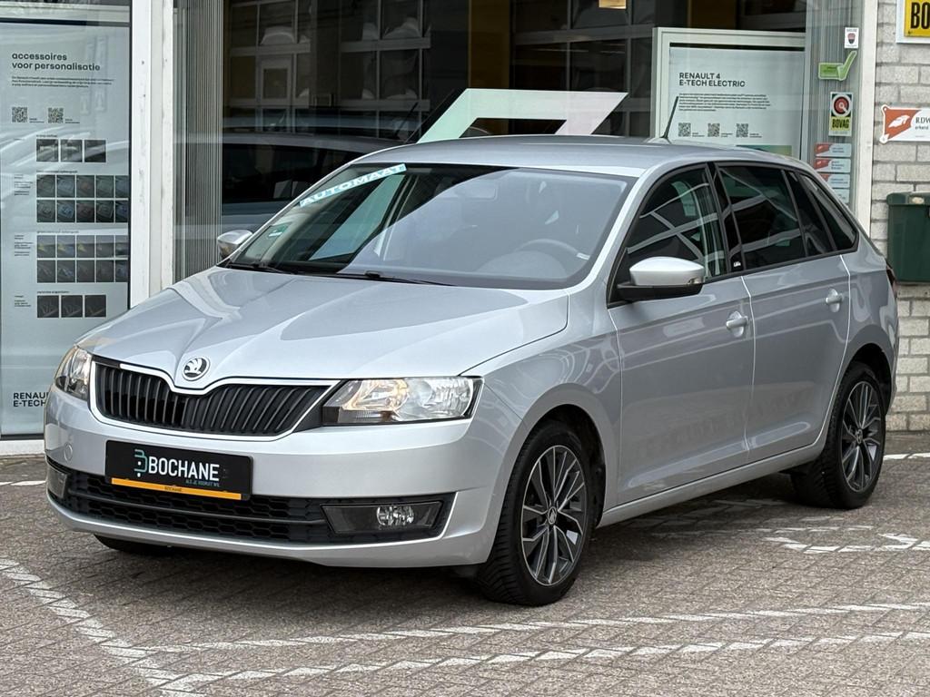 Skoda Rapid Spaceback 1.2 TSI Greentech Edition | NAP | Navi, Auto's, Stof, Gebruikt, Met garantie (alle), 49 €/maand