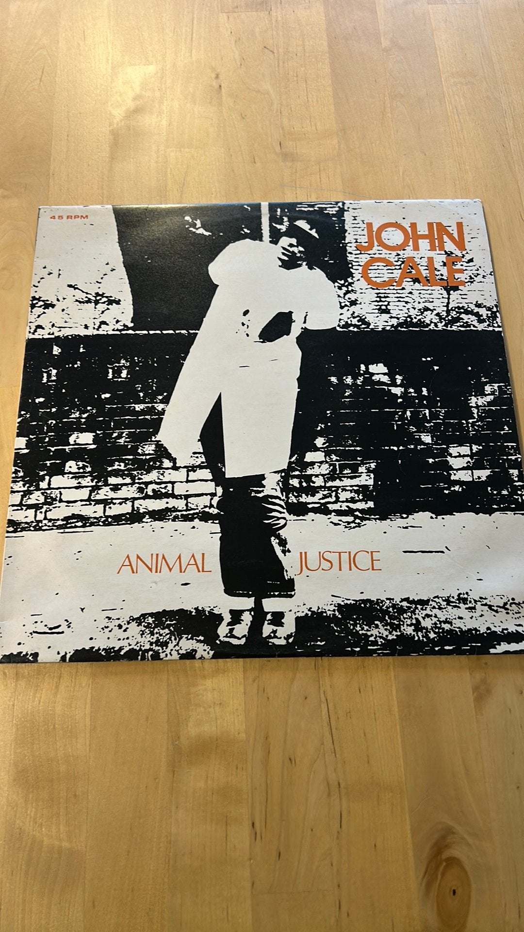 Vinyl lp John Cale - Animal justice, Ophalen of Verzenden, Zo goed als nieuw, 12 inch