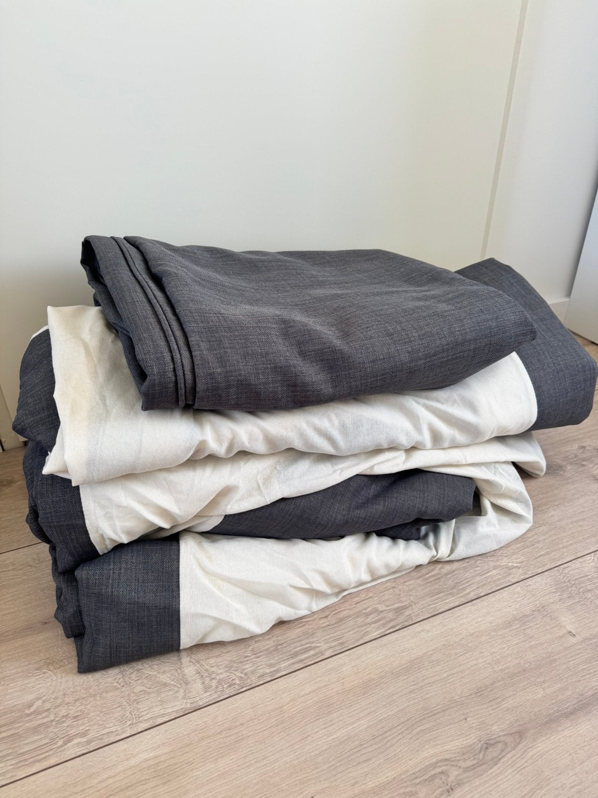 Dunvik boxspring hoes set compleet 180x200, Huis en Inrichting, Verzenden, Overige typen, Tweepersoons, Zo goed als nieuw