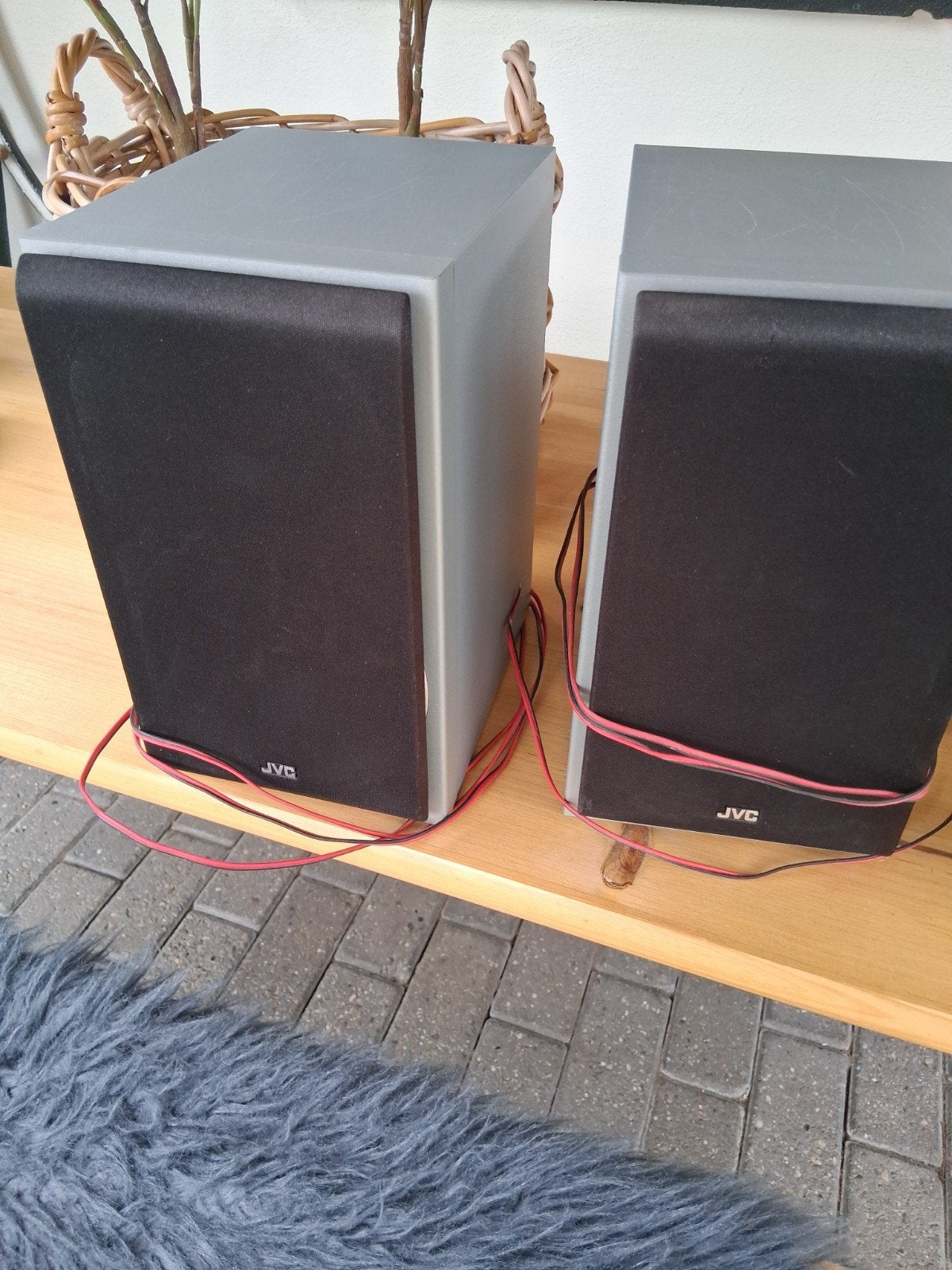 2 speaker boxjes van jvc, Ophalen, Minder dan 60 watt, JVC