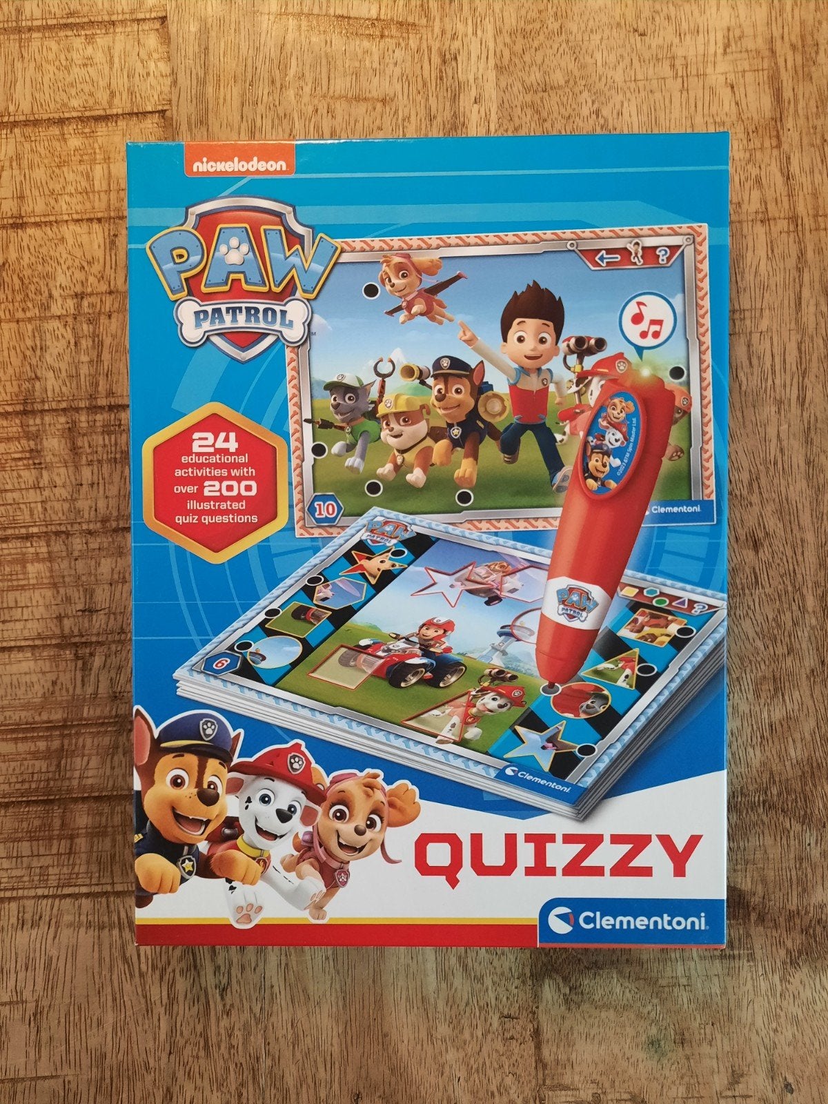 Paw Patrol Quizzy Educatief Spel Clementoni, Kinderen en Baby's, Speelgoed | Educatief en Creatief, Ophalen, Zo goed als nieuw