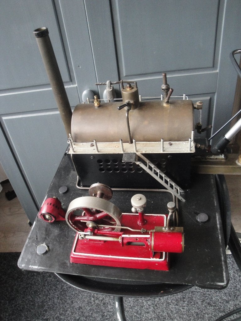 Stoommachine Eigenbouw., Ophalen of Verzenden, Gebruikt, Groter dan 1:32