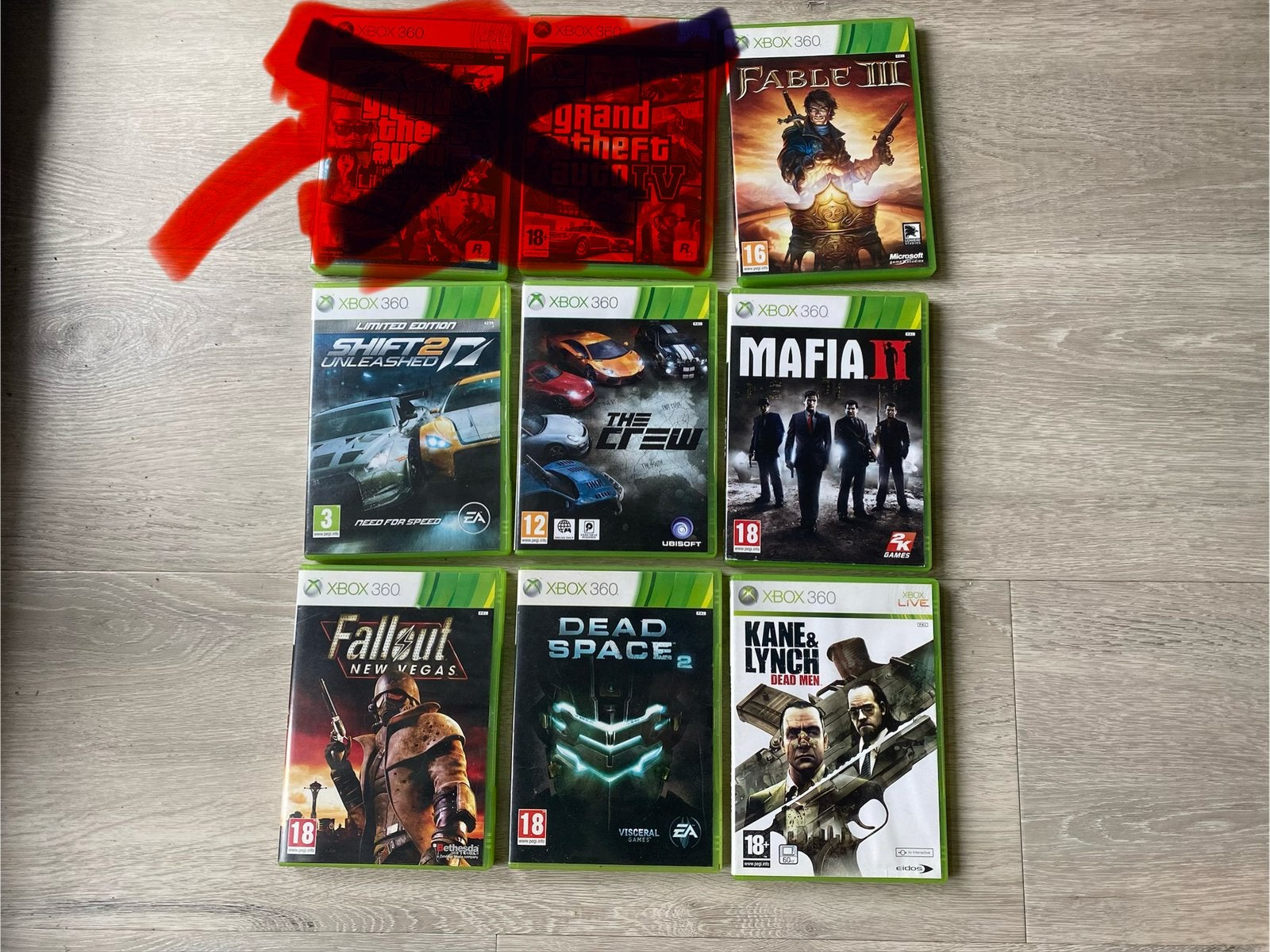 7X  Xbox360 games, Spelcomputers en Games, Avontuur en Actie, Vanaf 18 jaar, 1 speler, Ophalen of Verzenden
