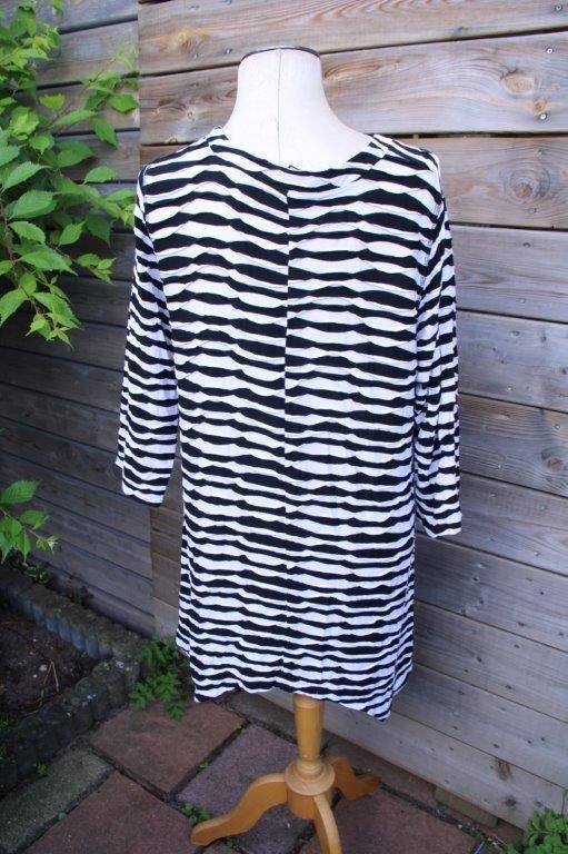 Tuniek zwart/ wit Pont Neuf mt L A-lijn Vaste prijs, Kleding | Dames, Wit, Maat 42/44 (L), Ophalen of Verzenden, Zo goed als nieuw