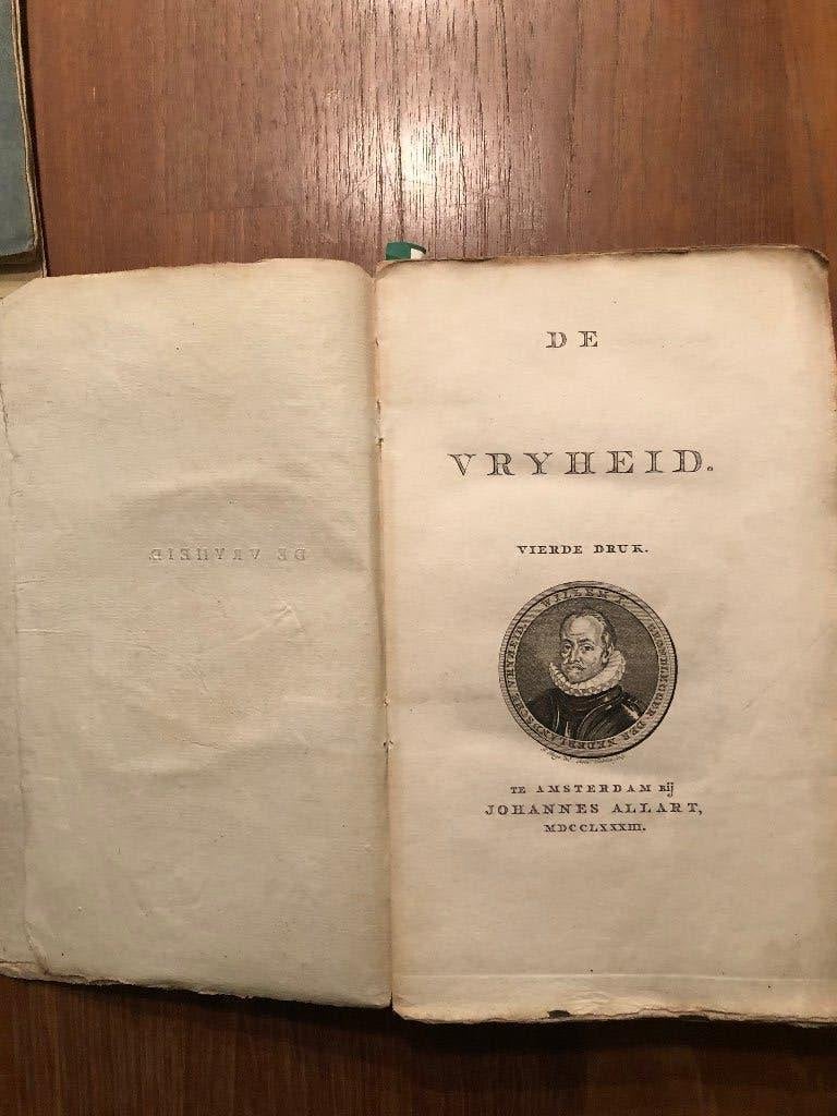 1783 Johannes Allard, schrijver en uitgever van: De Vrij-, Verzenden, Johannes Allard