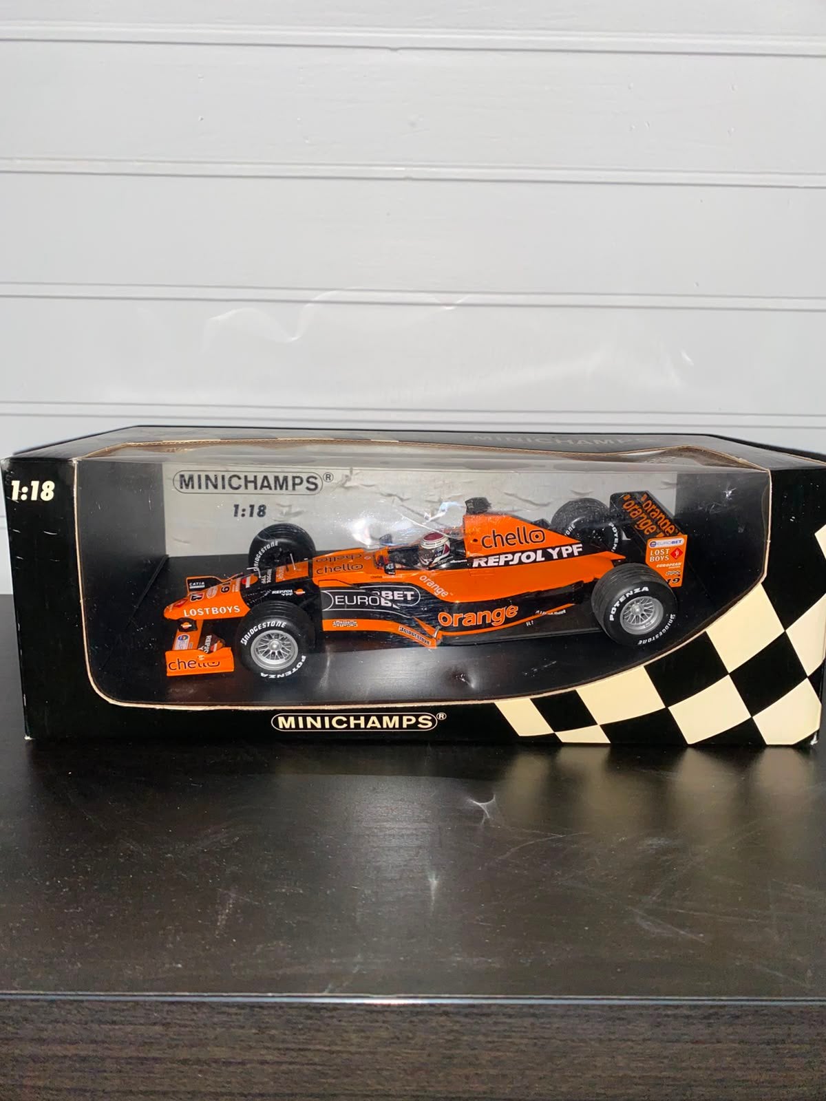 MINICHAMPS J.VERSTAPPEN ARROWS A21, Hobby en Vrije tijd, Ophalen, Zo goed als nieuw, MiniChamps
