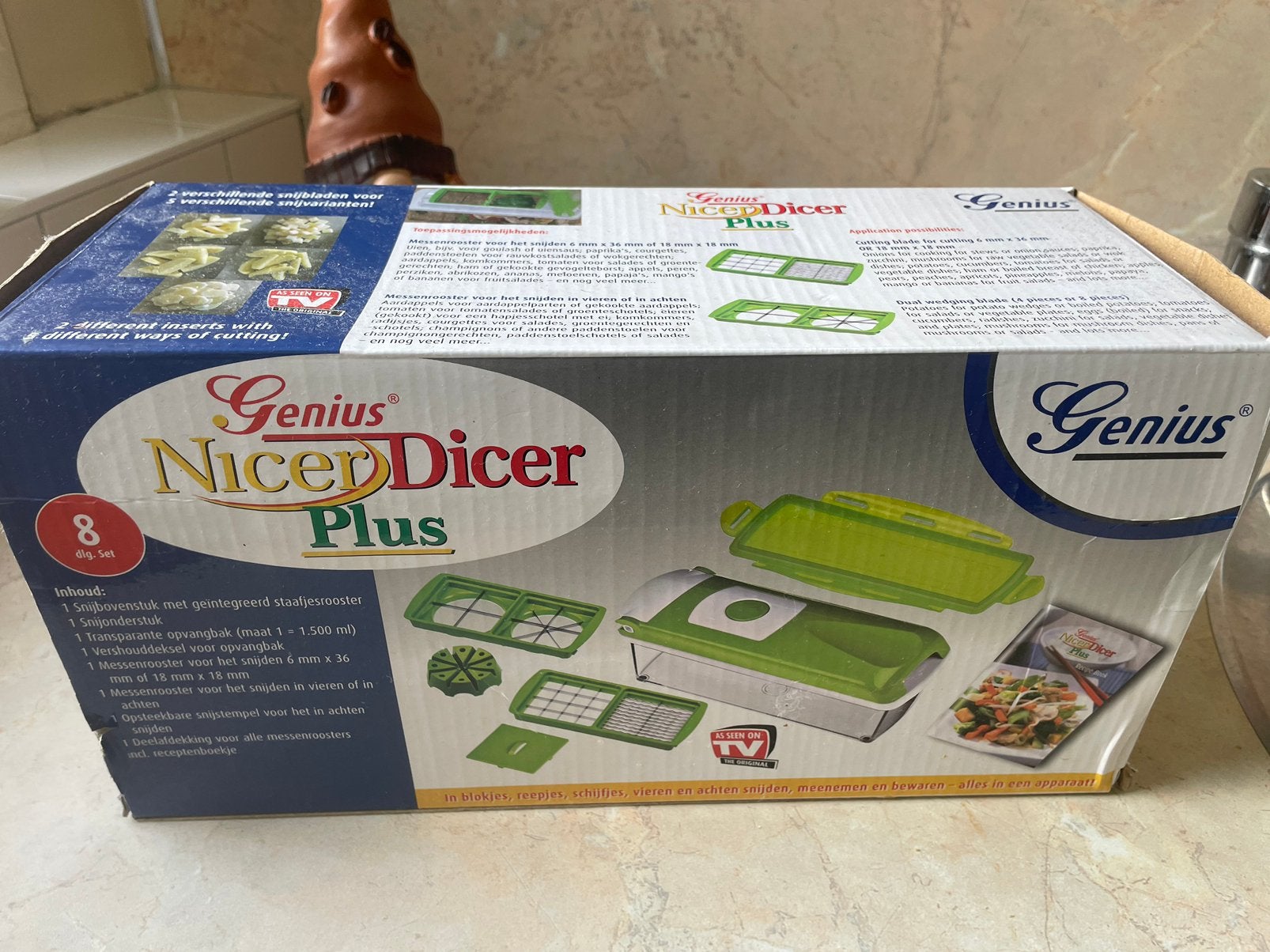 Nicer dicer, Ophalen of Verzenden, Zo goed als nieuw