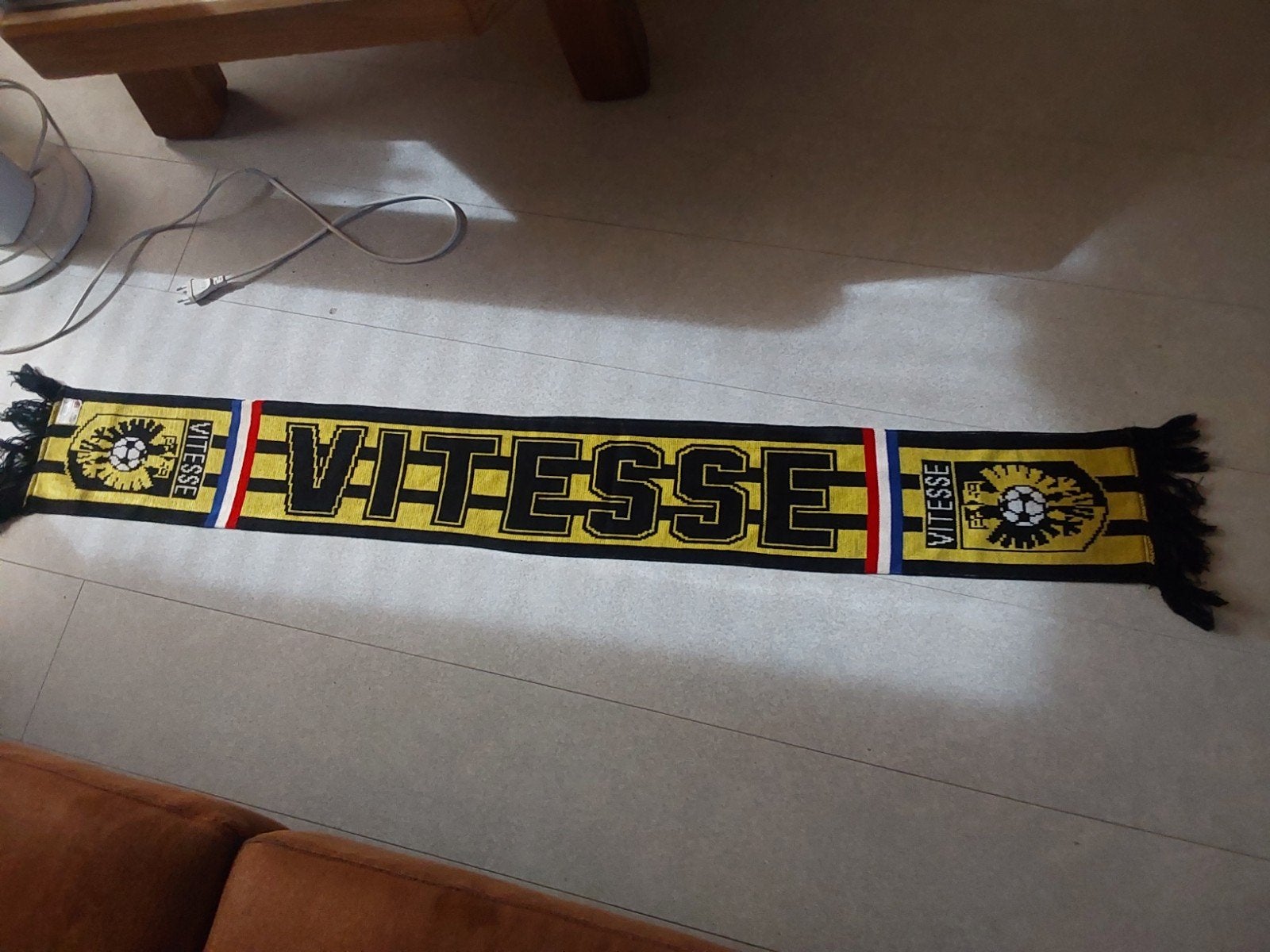 Vitesse sjaal, Ophalen of Verzenden, Zo goed als nieuw, Vitesse, Vaantje of Sjaal