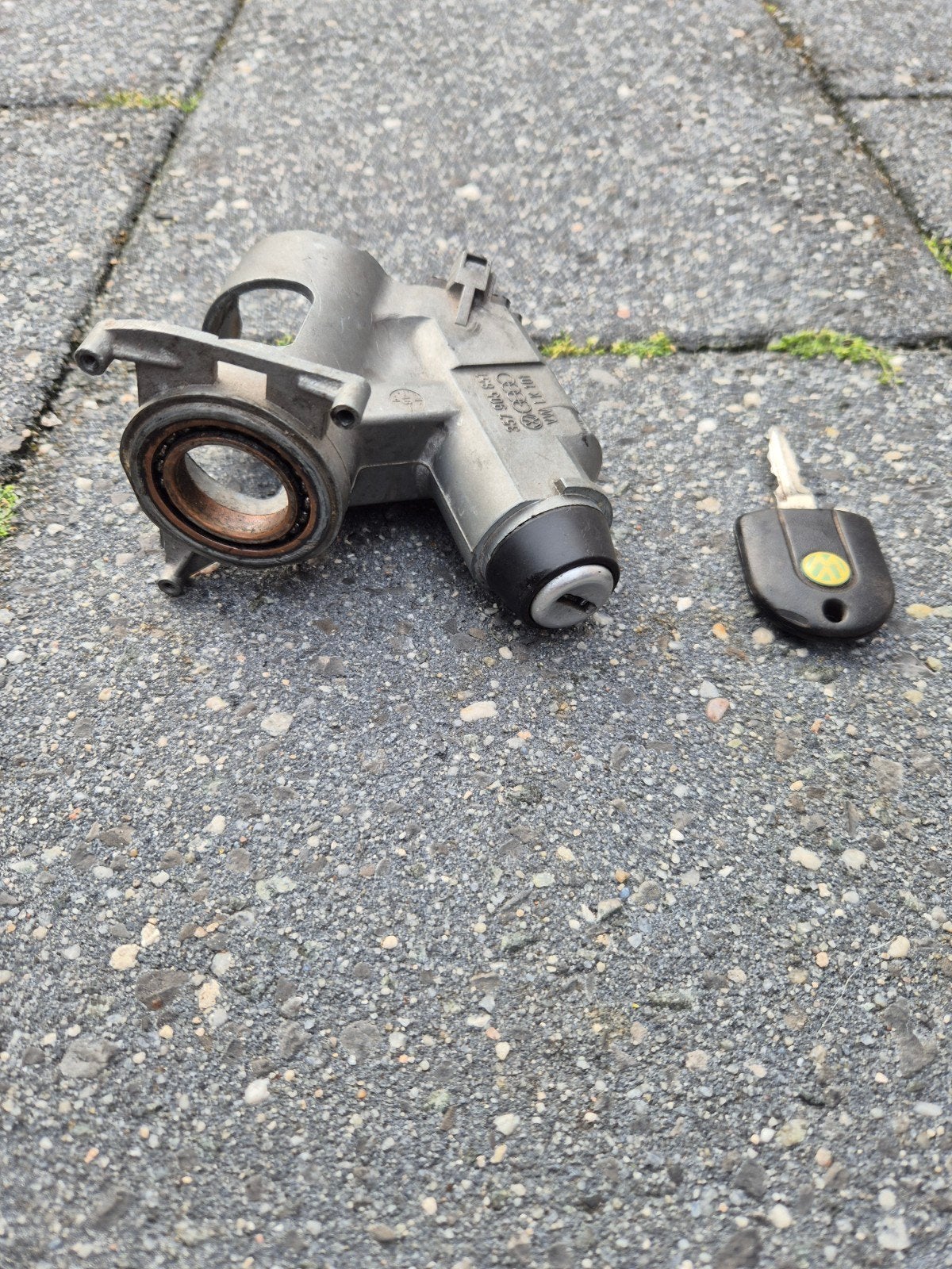 Contactslot met originele sleutel Golf 2-3 jetta, Auto-onderdelen, Ophalen, Volkswagen