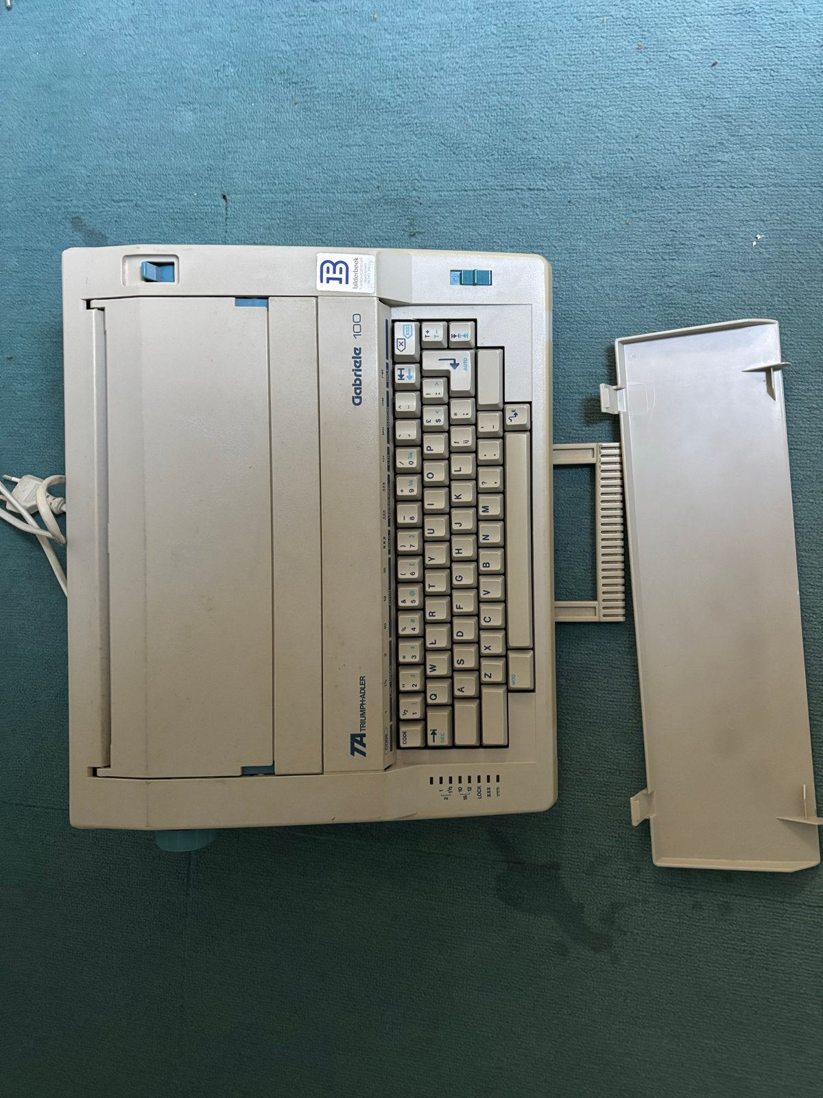 Elektrische typemachine, Diversen, Ophalen, Gebruikt