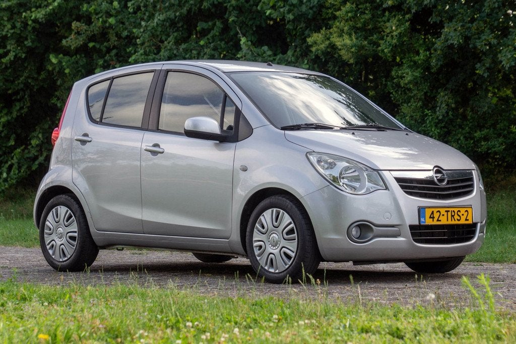 Opel Agila 1.2 Edition Automaat 1e Eig. 86.500 km +NAP NL-au, Auto's, Opel, Stof, 4 cilinders, Origineel Nederlands, Bedrijf