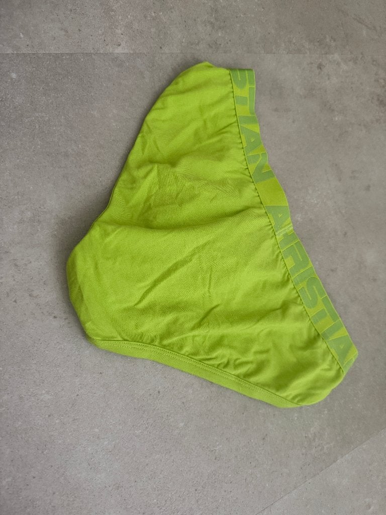 Andrew Christian bulge slip, maat M, Ophalen of Verzenden, Groen, Slip
