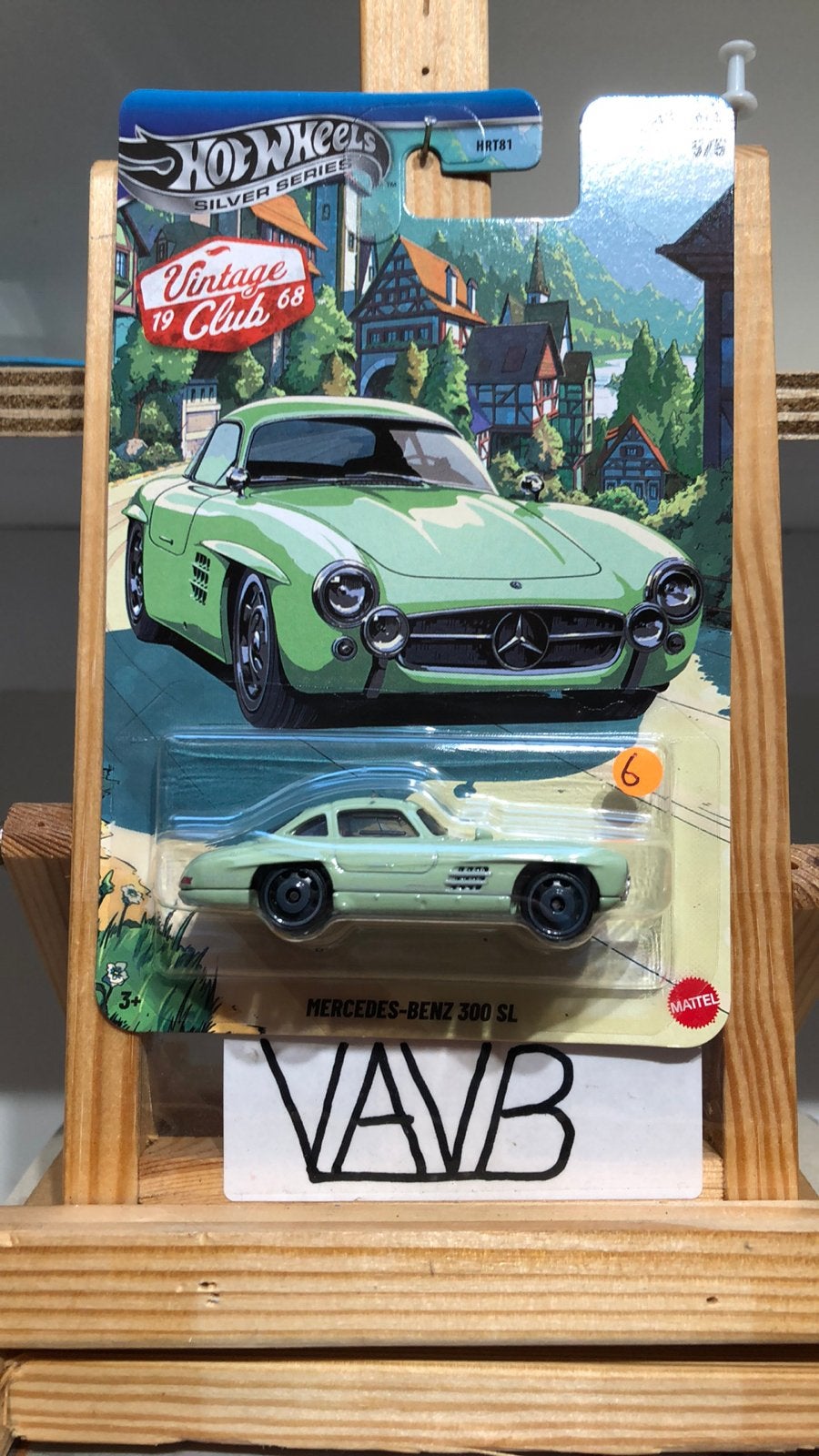 5 Mercedes 300 sl Hot Wheels Hotwheels VAVB nieuw, Ophalen of Verzenden, Nieuw, Auto
