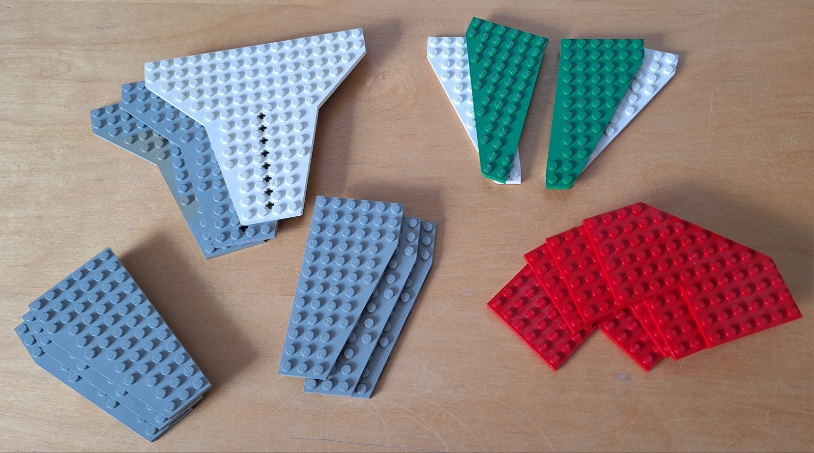 Lego Wedge/Wig platen, Gebruikt, Overige thema's, Lego, Ophalen of Verzenden