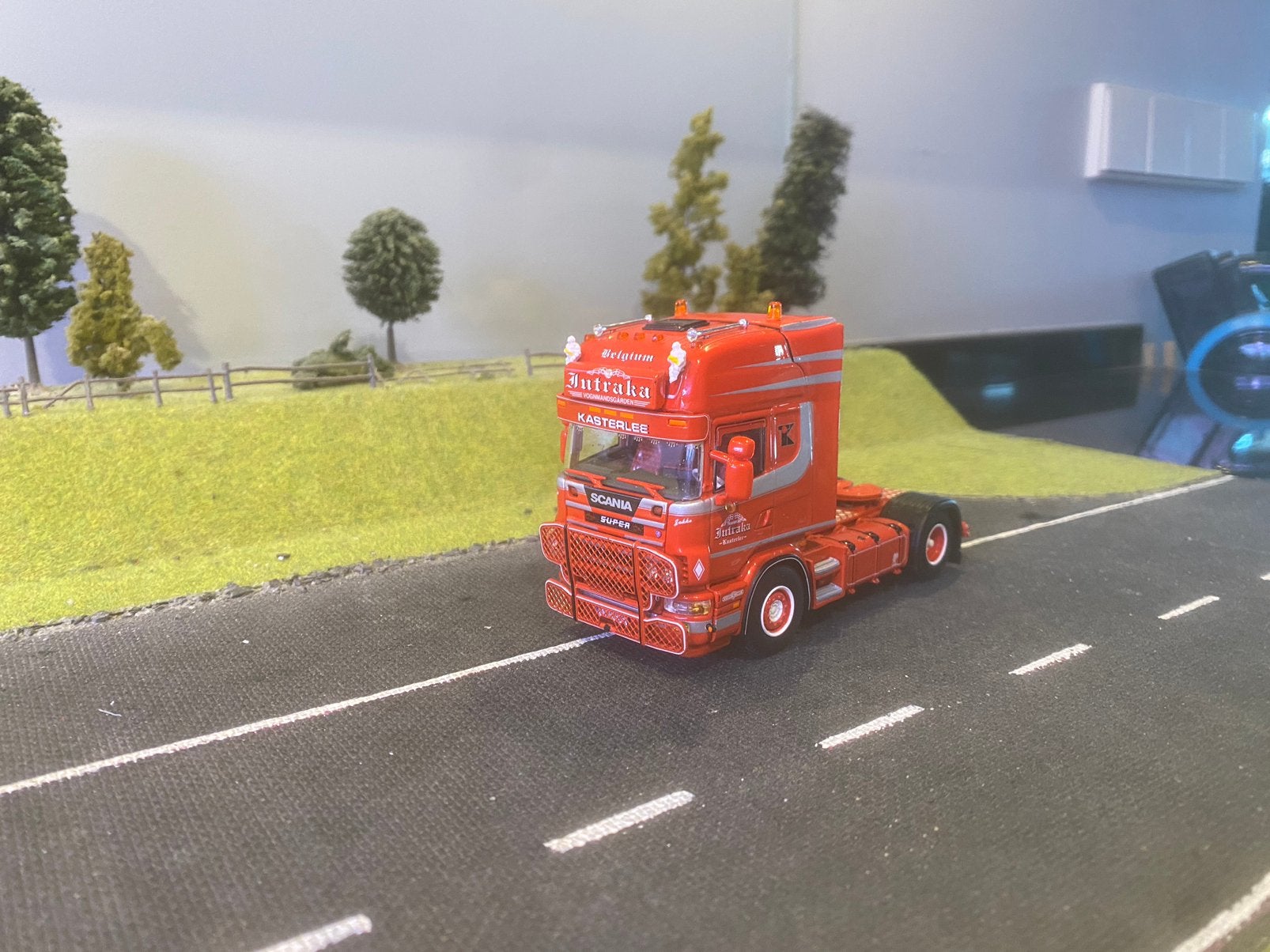 Scania 164 trekker van Intraka Belgium, Ophalen of Verzenden, Zo goed als nieuw, Bus of Vrachtwagen, Wsi