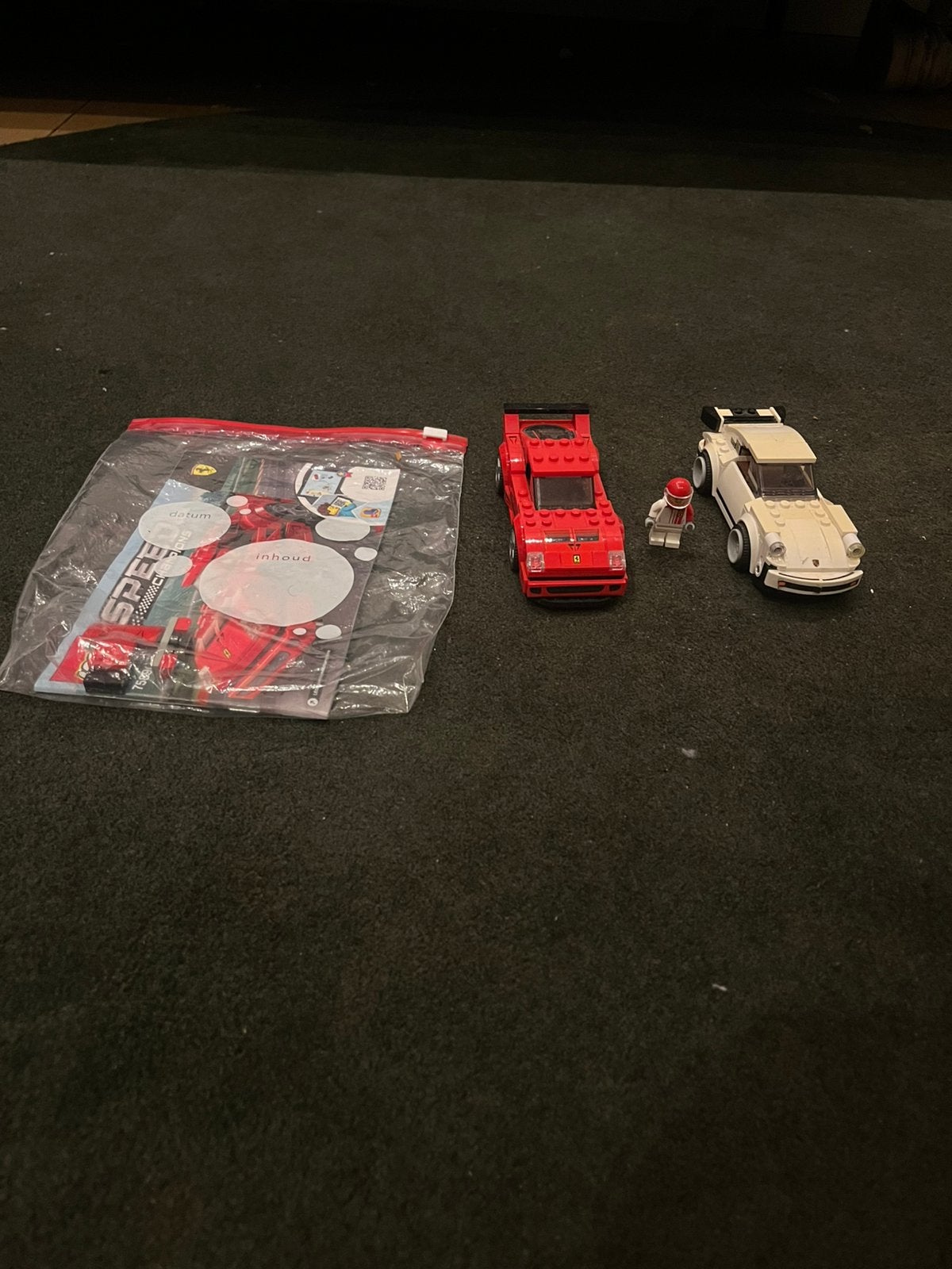 Lego Auto’s Ferrari en Porsche, Ophalen of Verzenden, Gebruikt, Lego