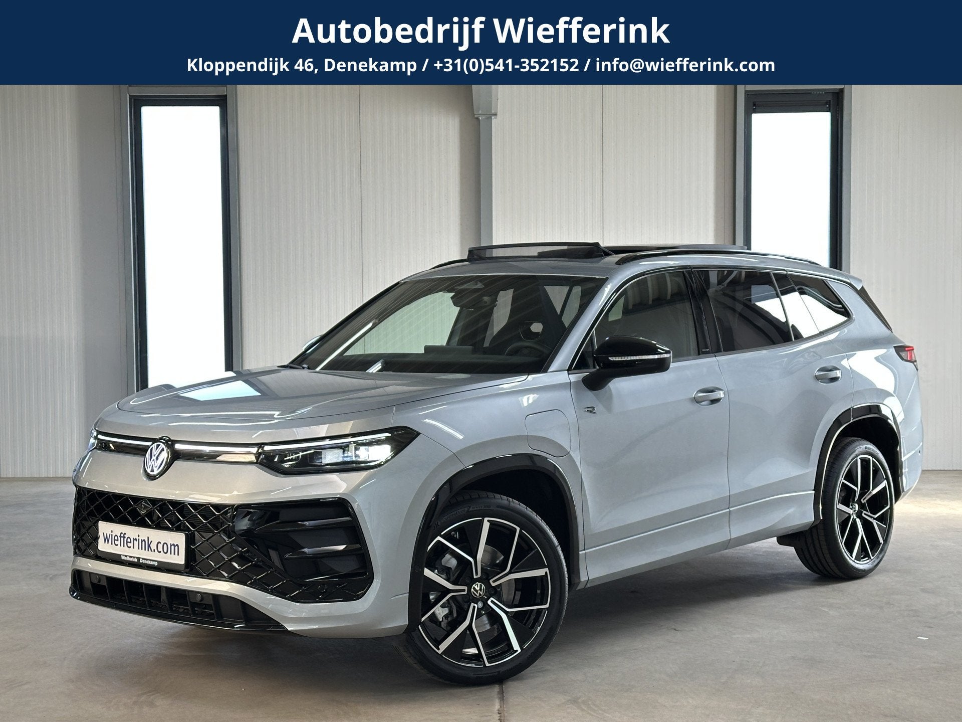 Volkswagen Tayron 1.5 eHybrid R-Line Edition 272pk | Groot s, Auto's, Zwart, 4 cilinders, Leder en Stof, 59 km/l
