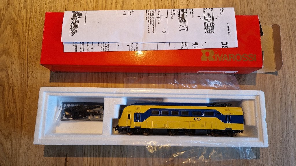 Rivarossi – NS mDDM Motorrijtuig (AC Digitaal), Overige merken, Wisselstroom, Locomotief, Ophalen of Verzenden