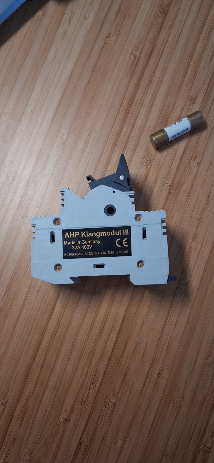 AHP Klangmodul III 32A Zekeringautomaat met zekering, Ophalen of Verzenden, Gebruikt