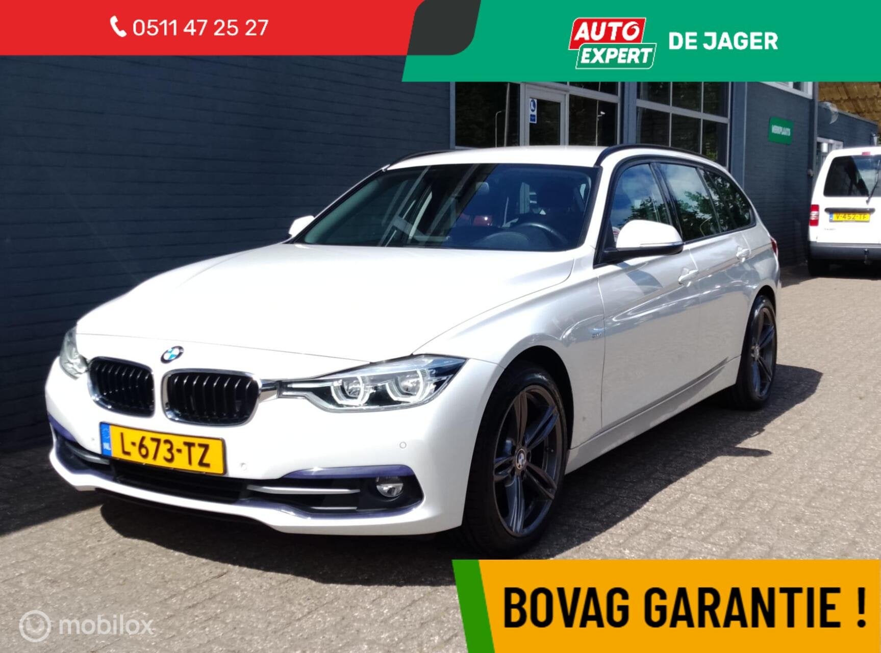 BMW 3-serie Touring 320i Automaat SportLine, Auto's, 4 cilinders, Wit, 184 pk, 3-Serie