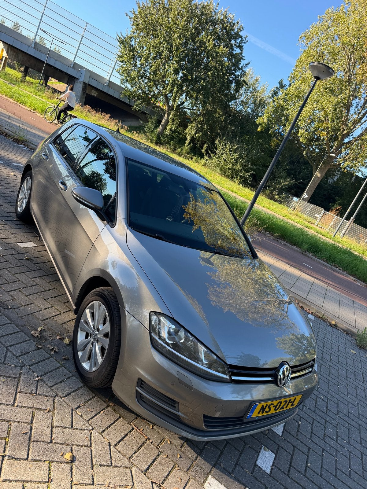 Volkswagen Golf 1.4 TSI 92KW 5D DSG 2016 Grijs, Voorwielaandrijving, 125 pk, 1147 kg, 4 cilinders