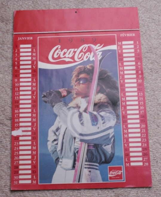 Coca Cola kalender 1989, Diversen, Kalenders, Ophalen of Verzenden, Maandkalender, Nieuw