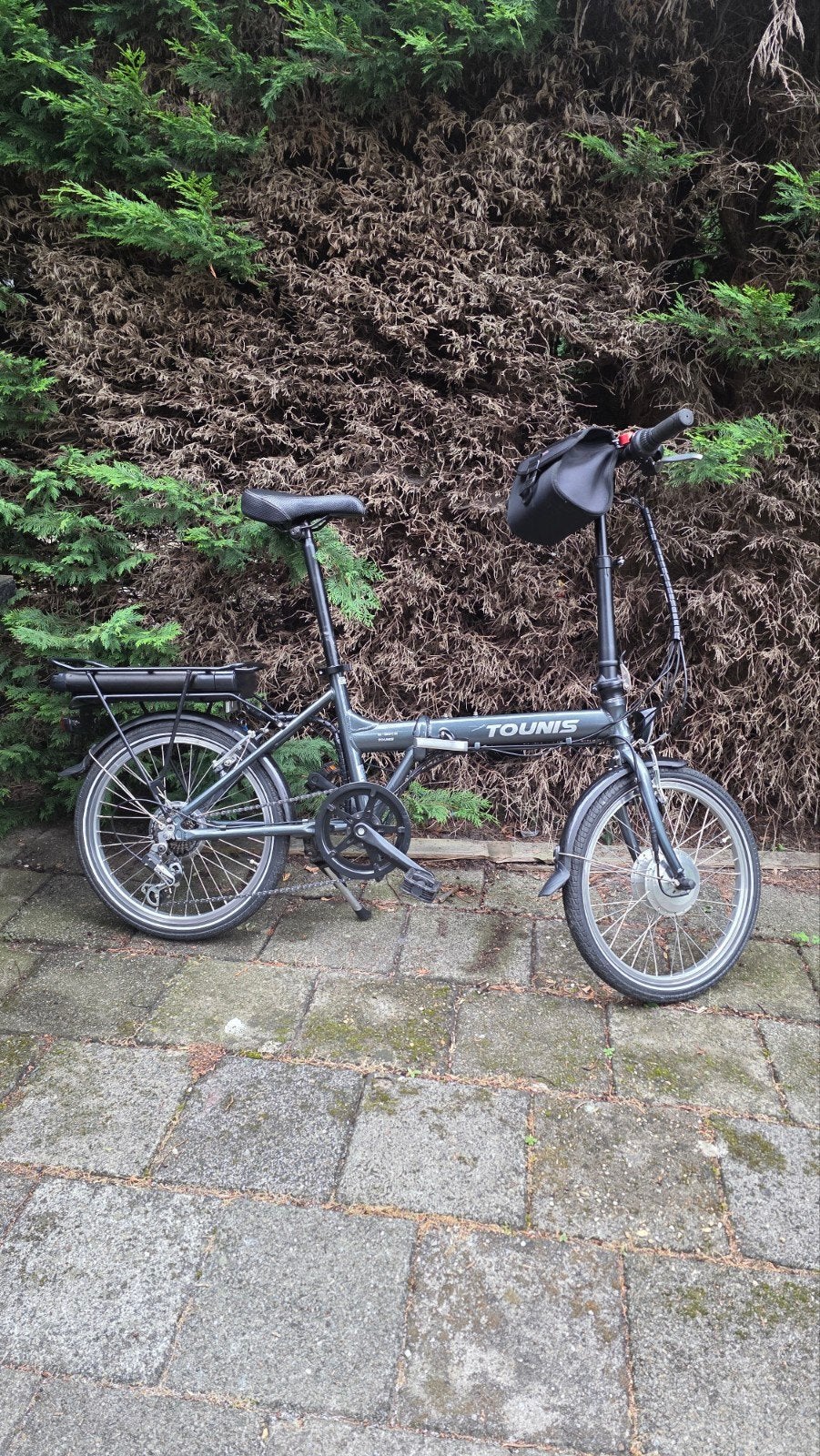 Elektrische Vouwfiets 6 Versnellingen, Fietsen en Brommers, Ophalen, Versnellingen, Zo goed als nieuw, Trommelrem