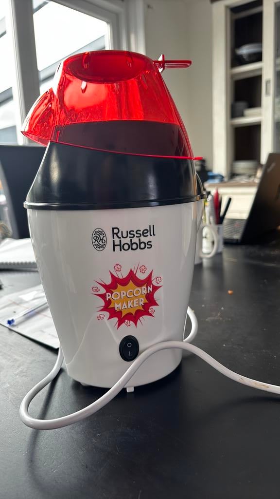 Russel Hobbs popcorn maker, Huis en Inrichting, Keuken | Keukenbenodigdheden, Ophalen of Verzenden, Zo goed als nieuw