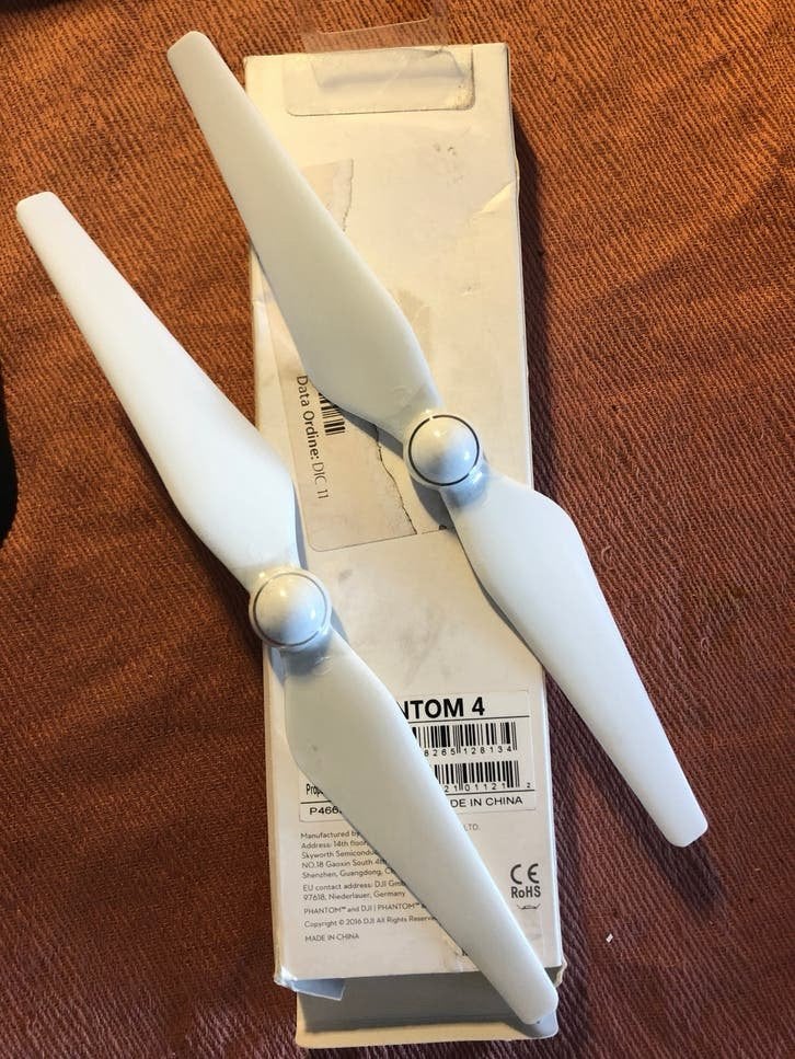 DJI, Phantom 4 propellers, 4 stuks ! . Nieuw in doos  !!, Nieuw, Ophalen of Verzenden, DJI, Professionele drone