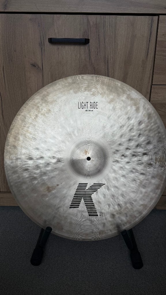 Zildjian K Light Ride 22", Ophalen of Verzenden, Gebruikt, Overige merken