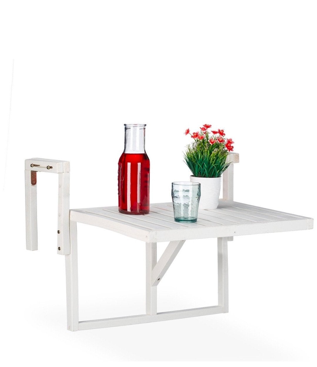 Nieuwe Klaptafel voor Balkon of Klein Terras - Voordeelshop, Tuin en Terras, Ophalen, Nieuw, Vierkant, Hout